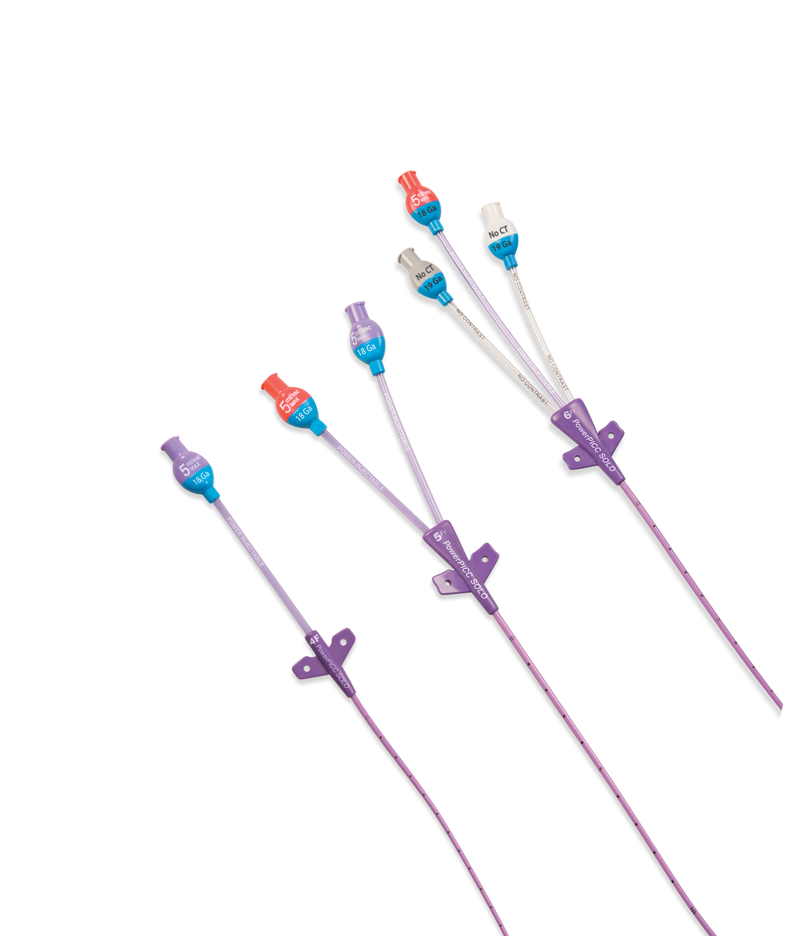 PowerPICC SOLO™2 Catheter Radiology Basic Tray with 70cm Nitinol