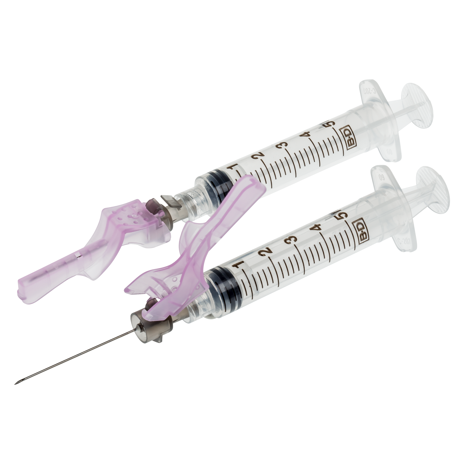 BD Eclipse™ Safety Needle with BD Plastipak™ LuerLok™ Syringe 305785