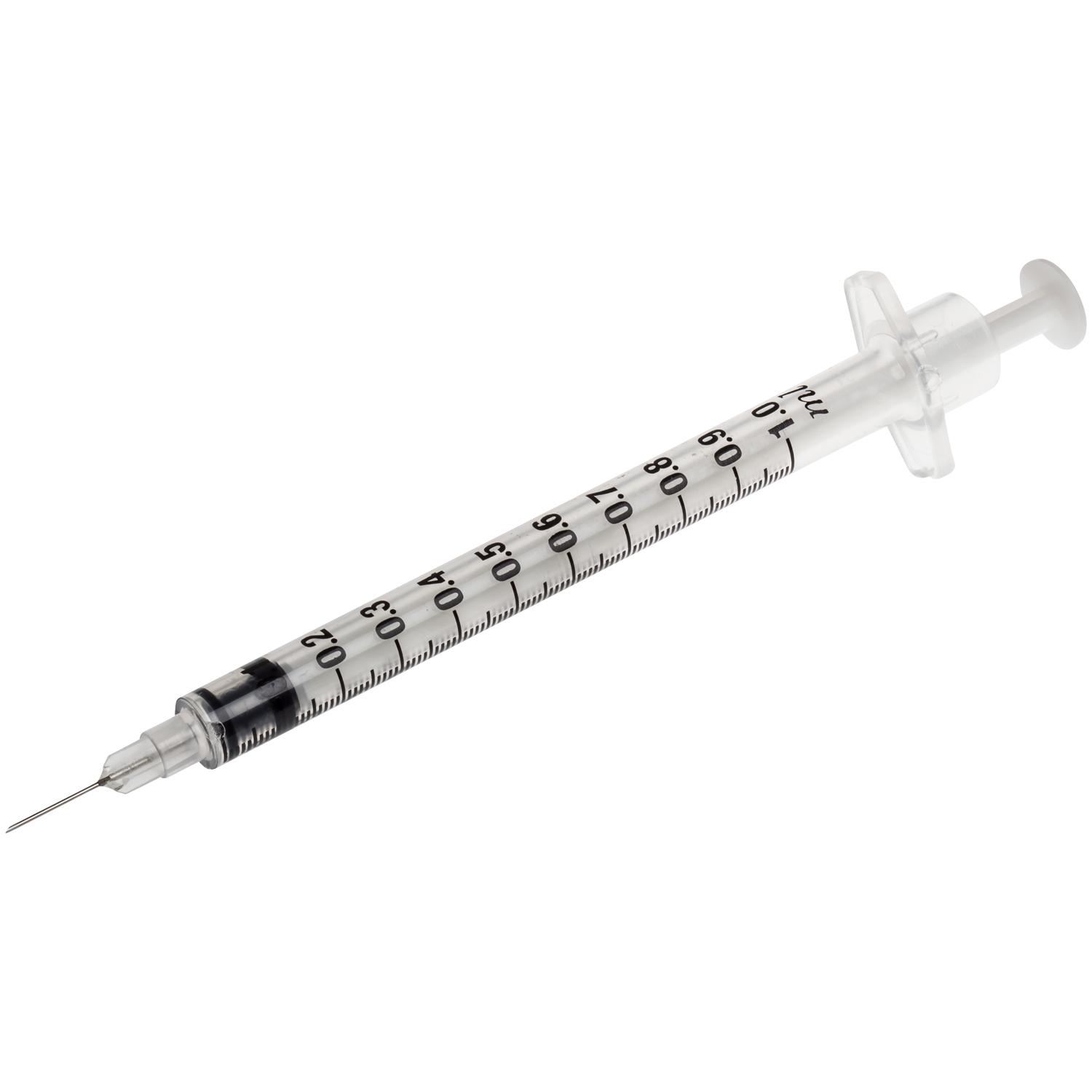 BD Plastipak™ 1 mL Syringe with detached BD Microlance™ 3 Needle - 305502